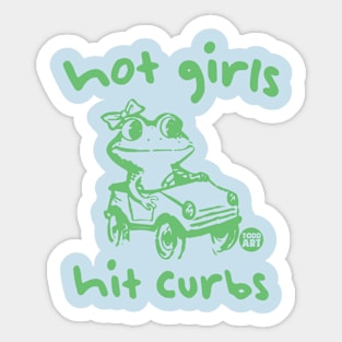 hot girls Sticker